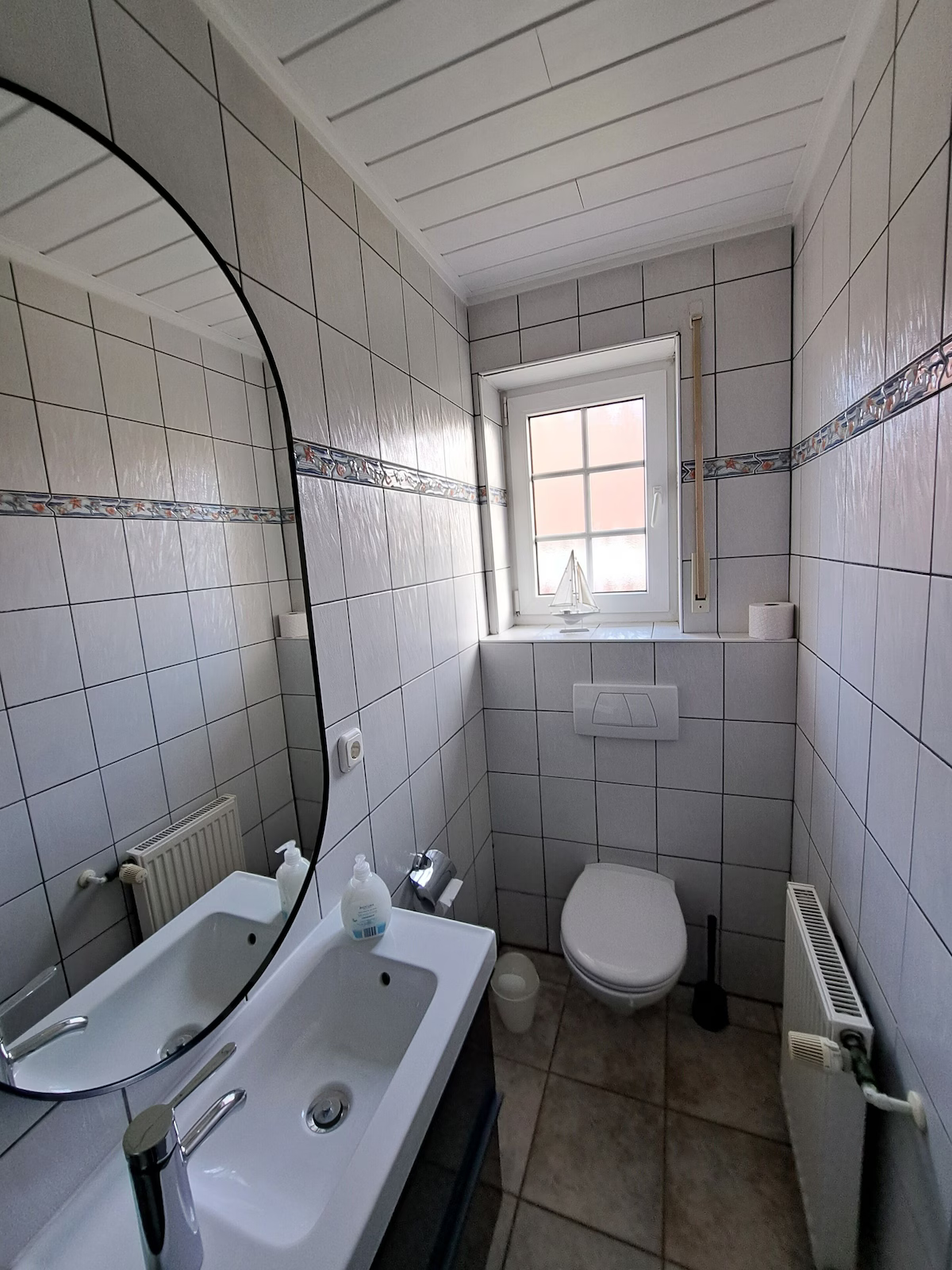 Duschbad im Erdgeschoss